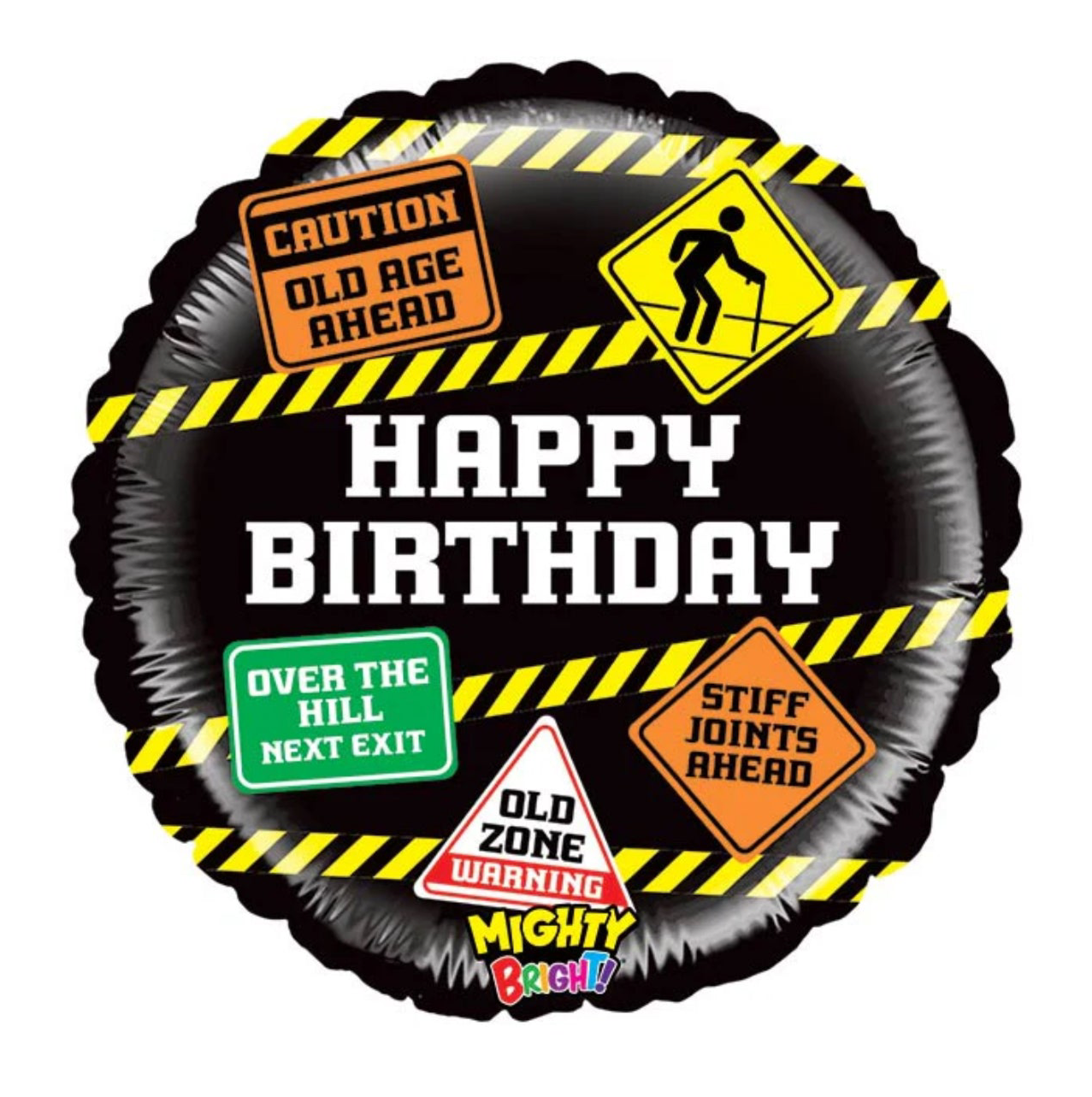 Betallic 21” Senior Moments Over the Hill Birthday